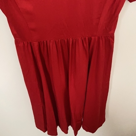 TOMMY Hilfiger I Red Short Sleeve Dress - Picture 6 of 9